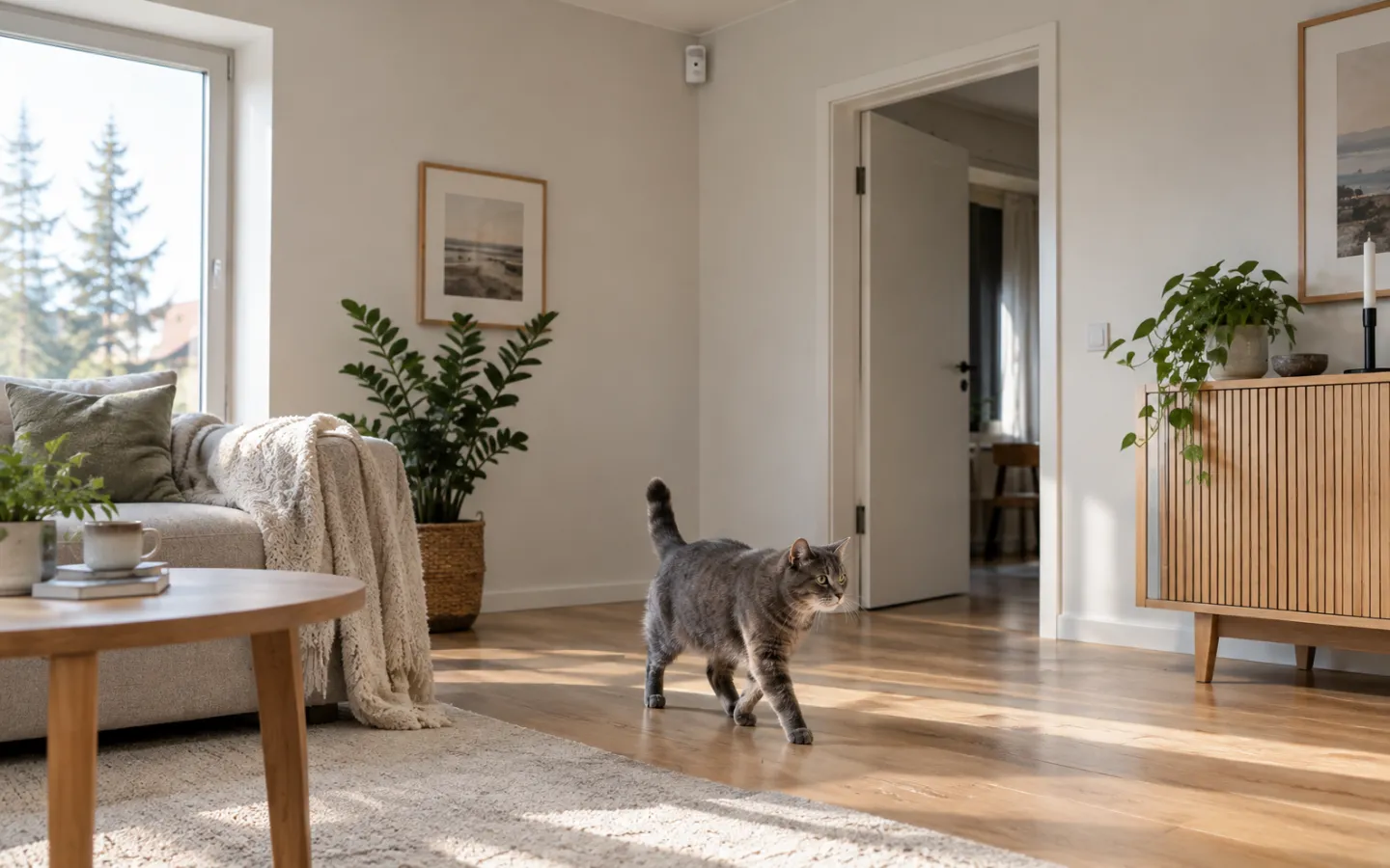 Kuhu panna liikumisandur, et kass häiret ei teeks